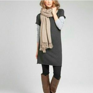 MADEWELL Wallace Gray Wool Sweater Dress Tunic XS